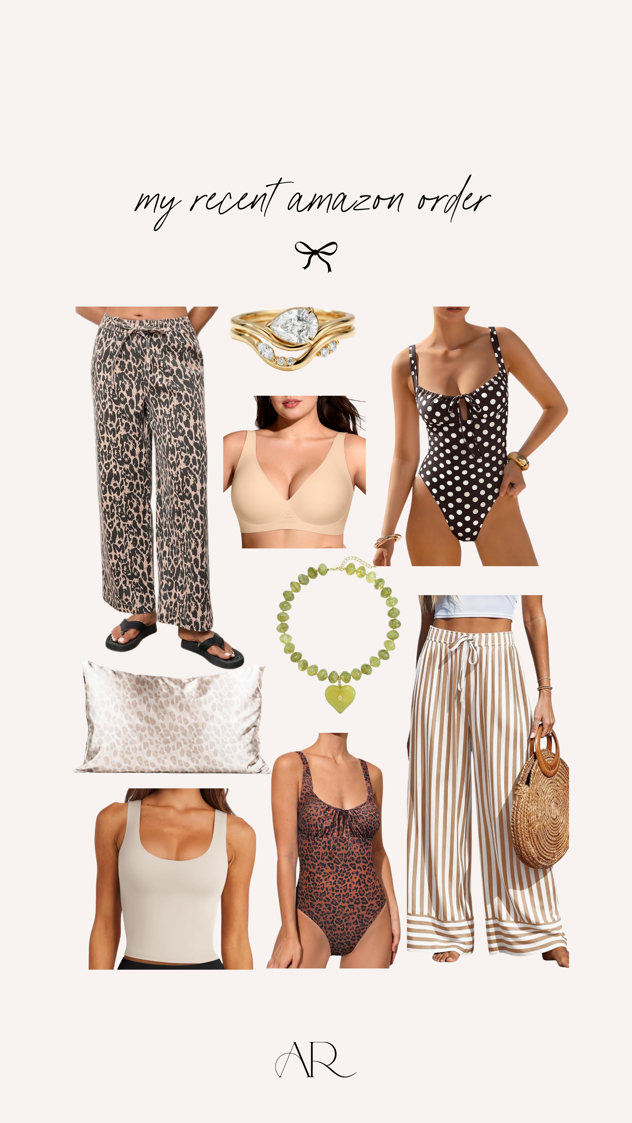 My recent Amazon order! The chunky beaded necklace is the perfect accessory to spice up any summer outfit.

anti-pooch outfits, amazon mom fashion, summer outfits  

 #LTKmomlife #LTKMidsize