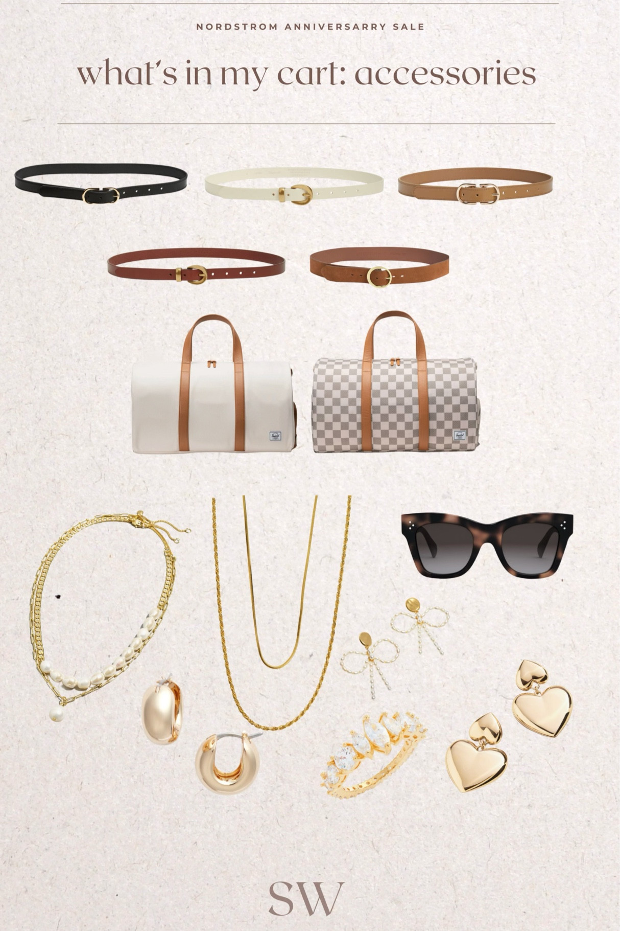 Nordstrom anniversary sale! What’s in my cart: accessories! 👛

#LTKSaleAlert #LTKxNSale #LTKStyleTip