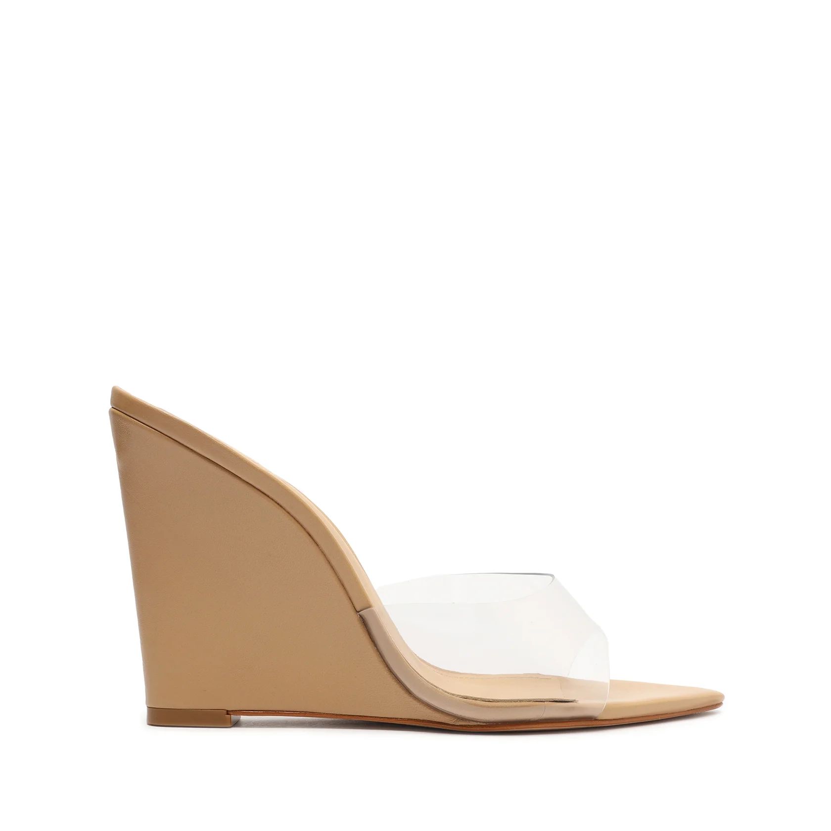 Luci Vinyl & Nappa Leather Sandal | Schutz Shoes (US)