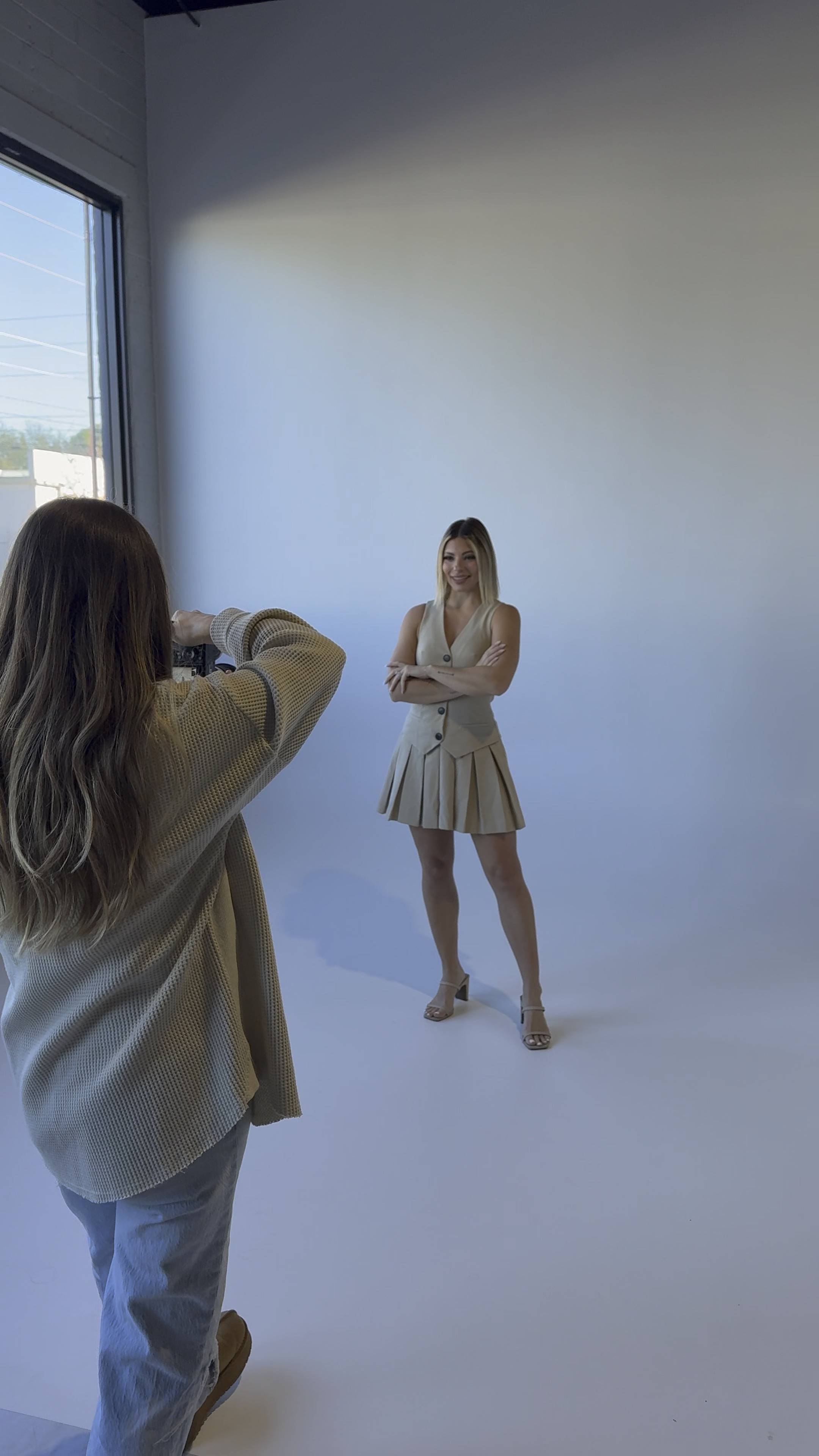 Perfect outfit for headshots and just running around all day! It’s a classy professional outfit but also adds a little fun flair. #workoutfits #ootd 

#LTKFindsUnder100 #LTKWorkwear