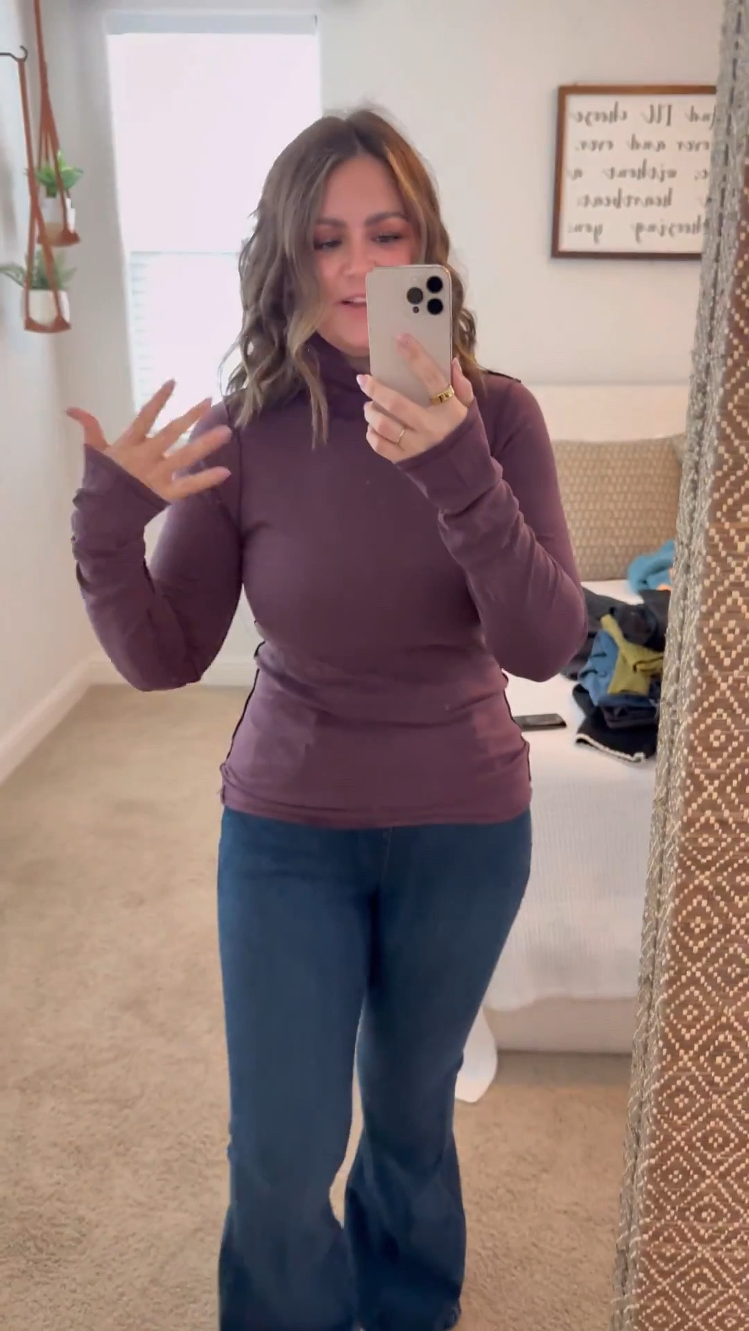 Free people tops, XL in both but could do large
Jeans, large

Fp, free people, fp finds, turtle neck, button down top, full length tops, midsize, Courtney Hamilton

#LTKSeasonal #LTKMidsize #LTKOver40