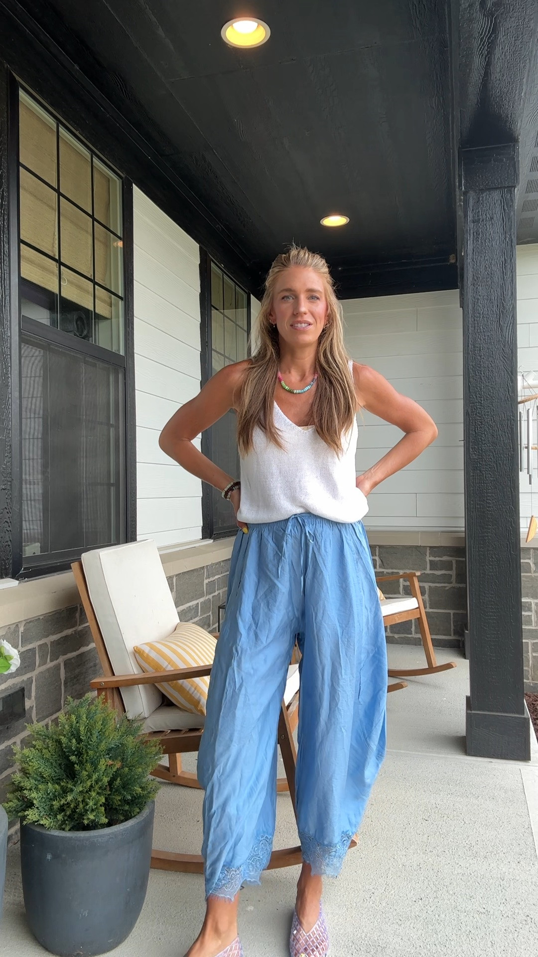 What I wore today and it’s all on sale for the Anthropologie sale plus I have a personal code that works sitewide on 100+ dollar orders code ASHLEYB20 get you 20% off

MY PANTS COME TALL SIZES! I AM WEARING A SIZE SMALL TALL THEY DO RUN OVERSIZED AND THEY ARE NOT SEE-THROUGH

#LTKTall #LTKootd #LTKSaleAlert