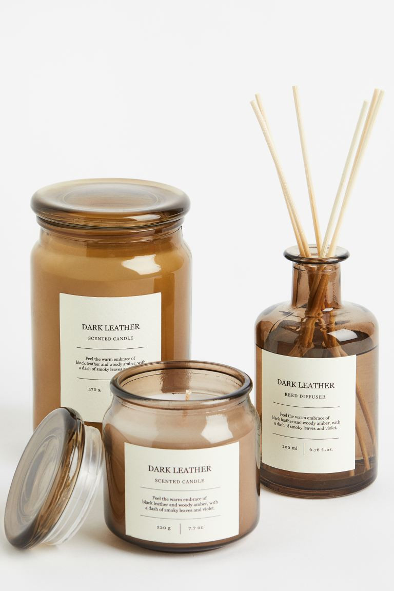 Vela aromática en frasco | H&M (FR, IT, ES, PT, BE)