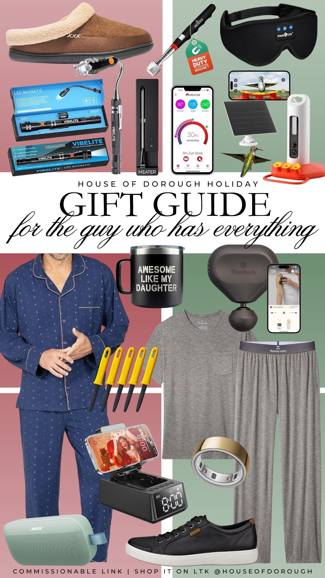 Gift guide for the guy that has everything!! 

Gifts for him, gift guide, holiday gift guide, gifts for husband

#LTKHoliday #LTKGiftGuide #LTKMens