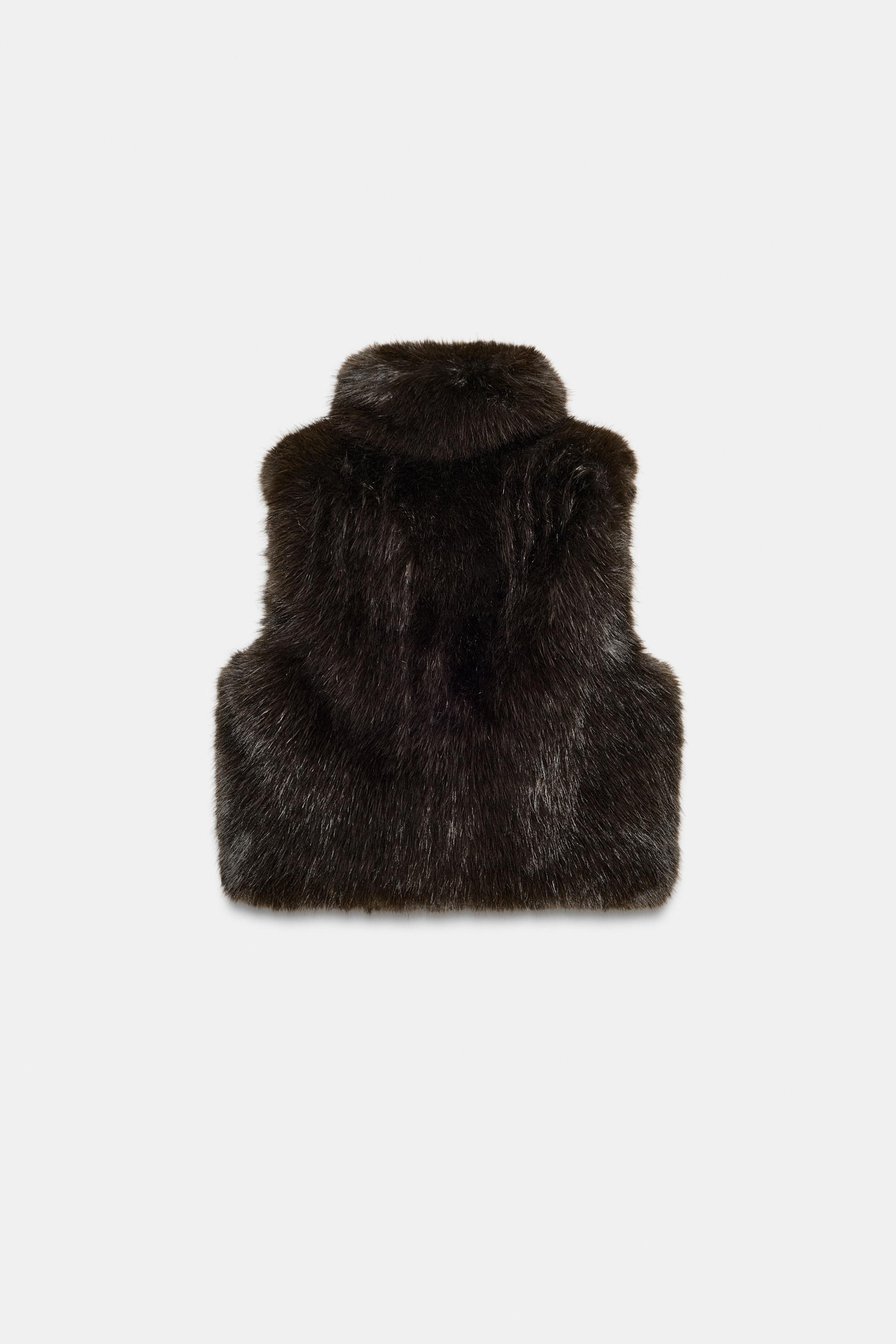 FAUX FUR VEST | Zara US