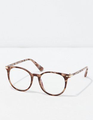 AEO Classic Tortoise Shell Blue Light Glasses | American Eagle Outfitters (US & CA)