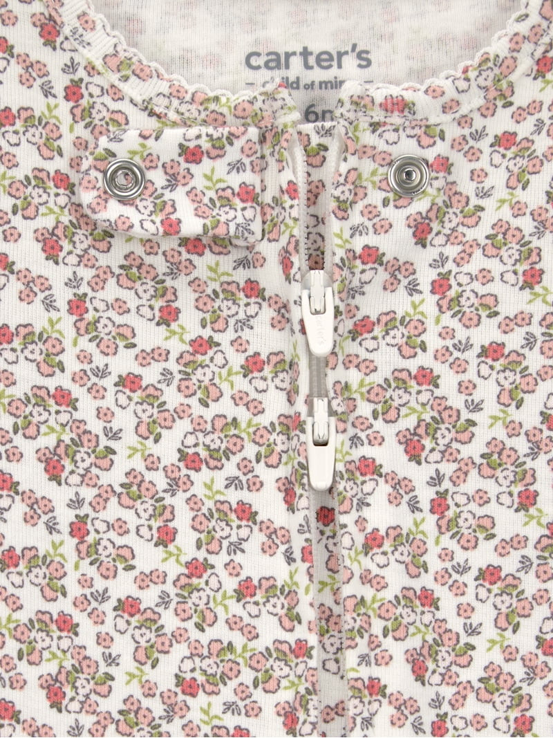 Carter's Child of Mine Baby Girl, Sleep 'n Play, 2-Pack, Sizes Preemie-6/9 months | Walmart (US)