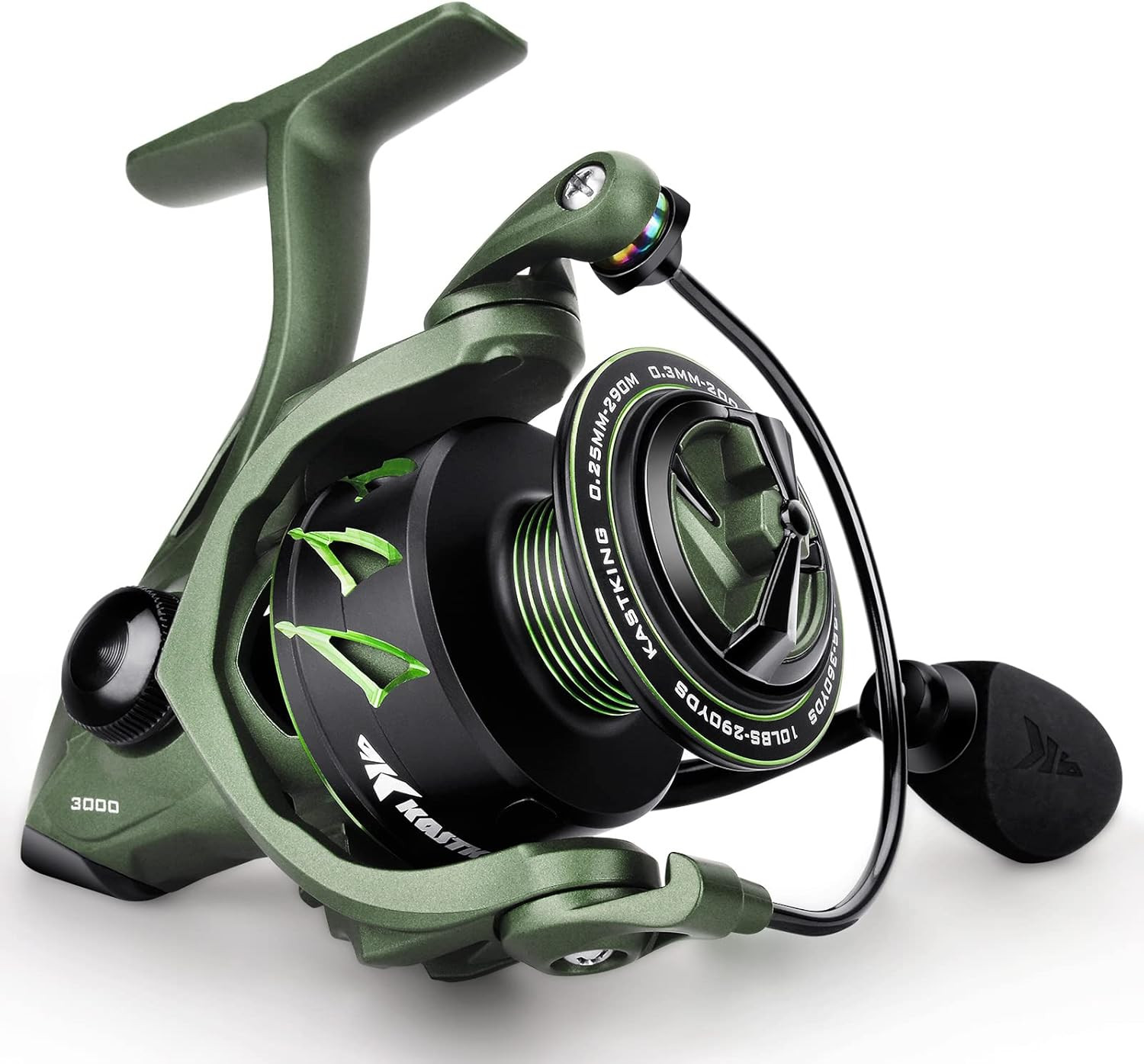 KastKing Spartacus II Spinning Reel – Sealed Carbon Fiber 22LBs Max Drag – 7+1 Stainless BB f... | Amazon (US)