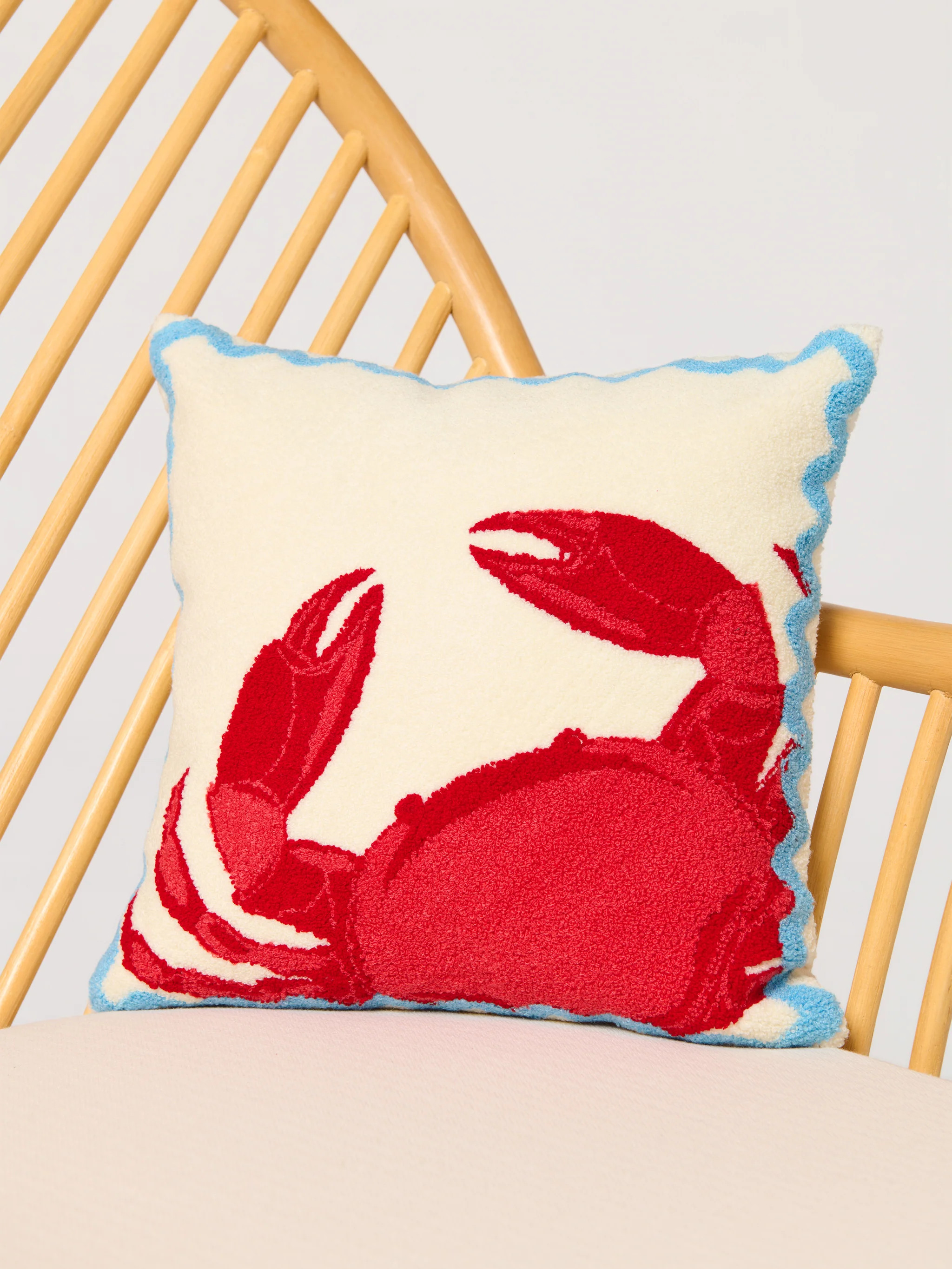 Shiraleah Crab Pillow, Multi | Shiraleah