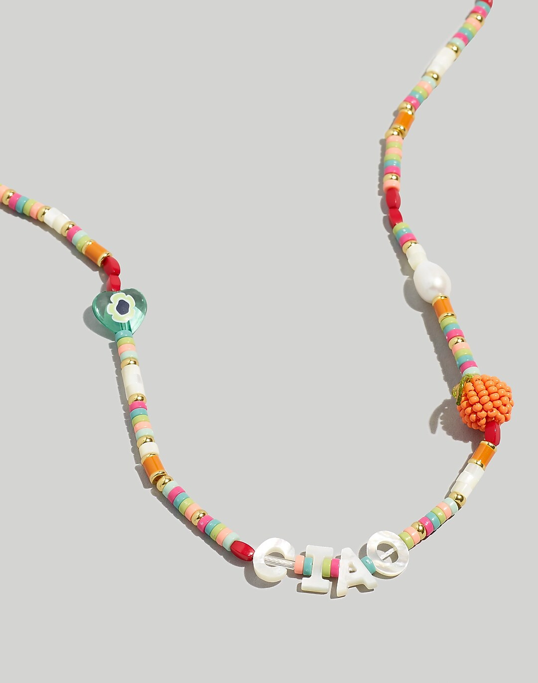 Freshwater Pearl Ciao Beaded Necklace | Madewell