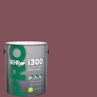 1 gal. #HDC-CL-02 Fine Burgundy Semi-Gloss Interior Paint | The Home Depot