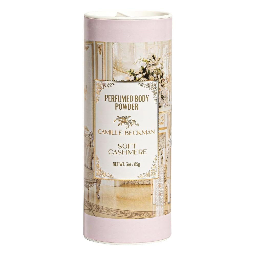 Soft Cashmere Scented Talc-Free Body Powder, Perfumed Dusting Powder, Camille Beckman, 3 Ounce | Amazon (US)