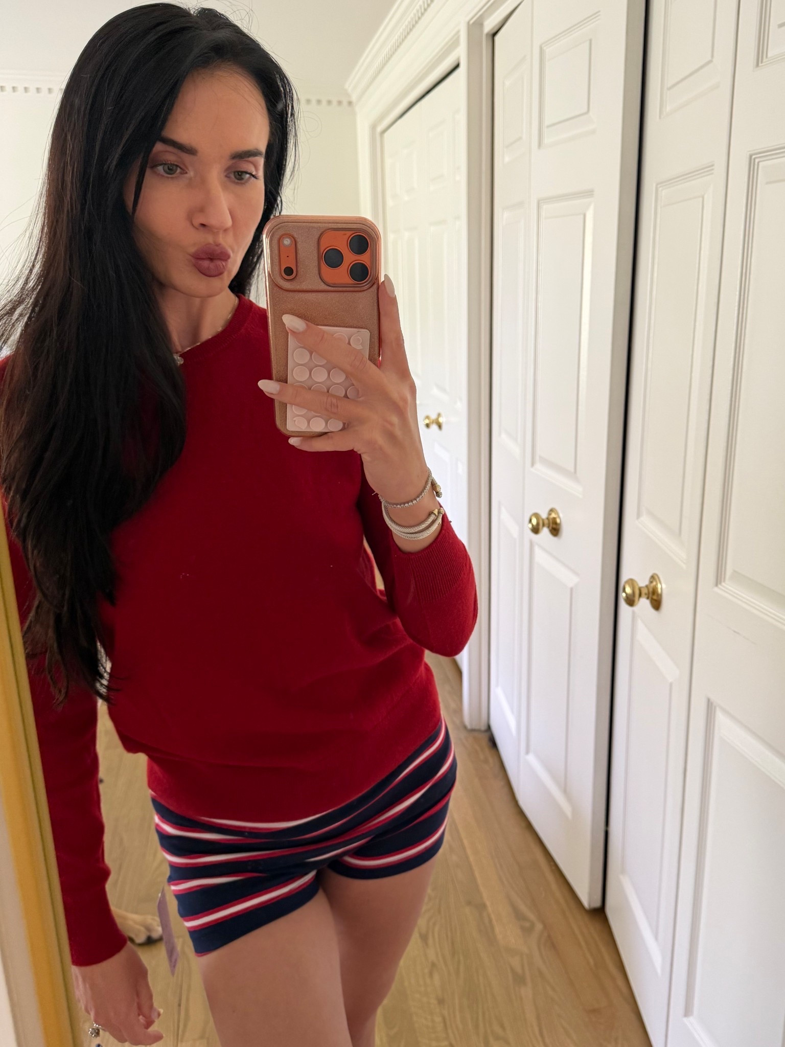 Viral target striped short set. 

#LTKmomlife #LTKdayinmylife #LTKootd