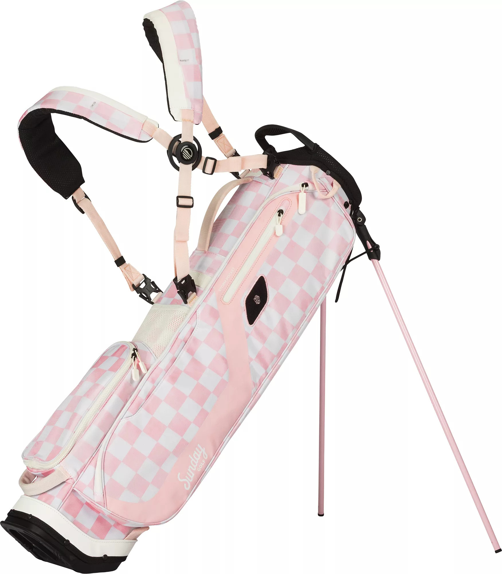 Sunday Golf El Camino Stand Bag, Men's, Pink/White | DICK'S Sporting Goods