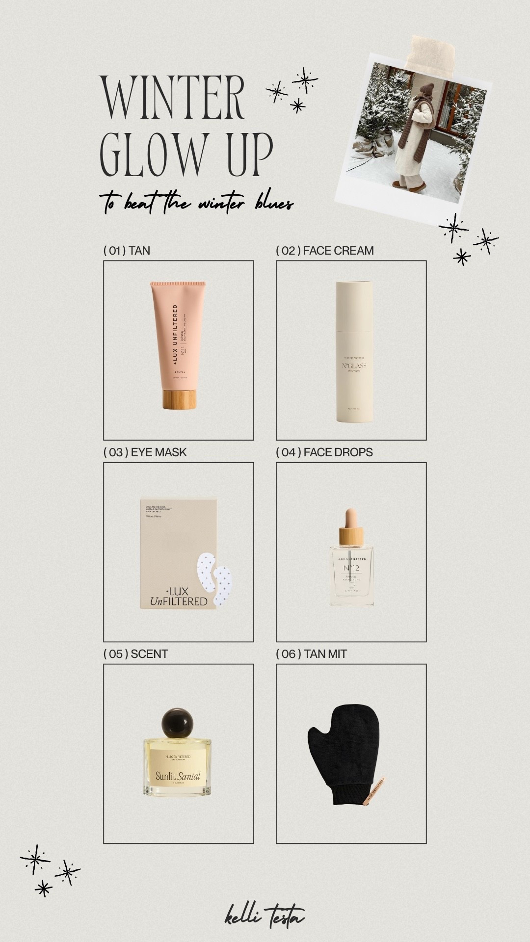 Winter glow up essentials 