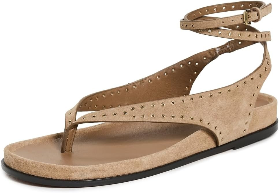 Madewell Women's The Eleni Ankle-Wrap Thong Sandal | Amazon (US)