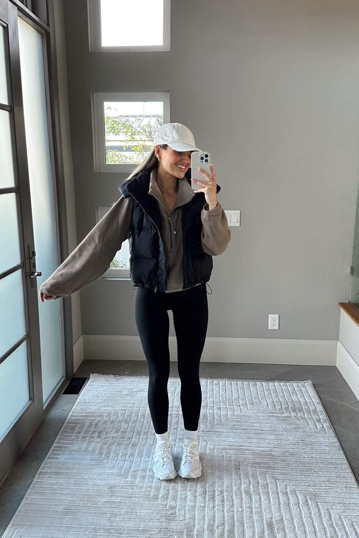 Cozy fall walk OOTD! 🍂✨

Wearing a 6 in the vest and an 8 in the sweater (but I think I’d actually prefer a 6) 

Code OLIVIA saves you 10% on your Buffbunny order!! 🫶🏼

#LTKautumn #LTKfitness #LTKstyletip