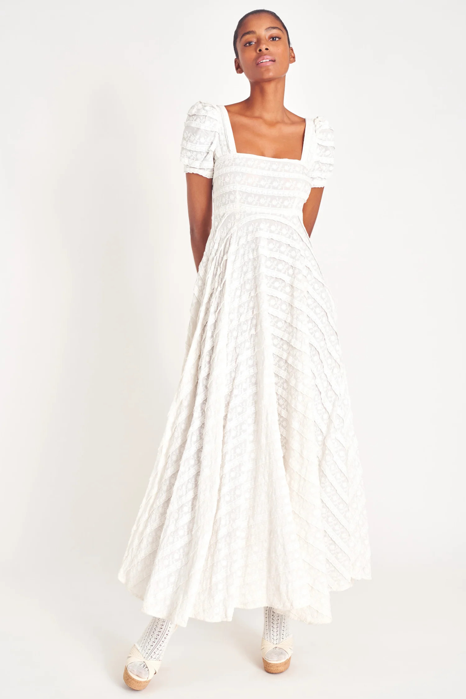 Ryan Catalina Lace Maxi Dress | LoveShackFancy
