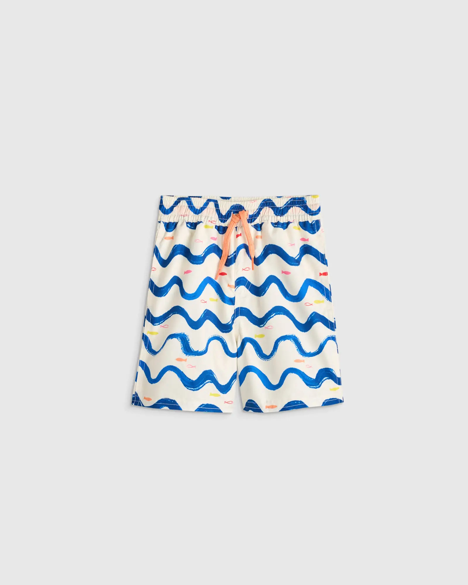 Swim Trunk - Toddler in Wavy Fish | Quince