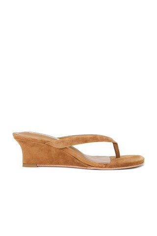 x REVOLVE Edgy Sandal in Butterscotch Suede | Revolve Clothing (Global)