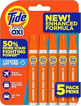 Tide Stain Remover for Clothes, Tide To Go Pen, Instant Stain & Spot Remover for Clothes, Travel ... | Amazon (US)