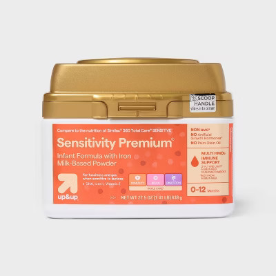 Sensitivity Premium Infant Formula with Iron Powder - 22.5oz - up&up™ | Target