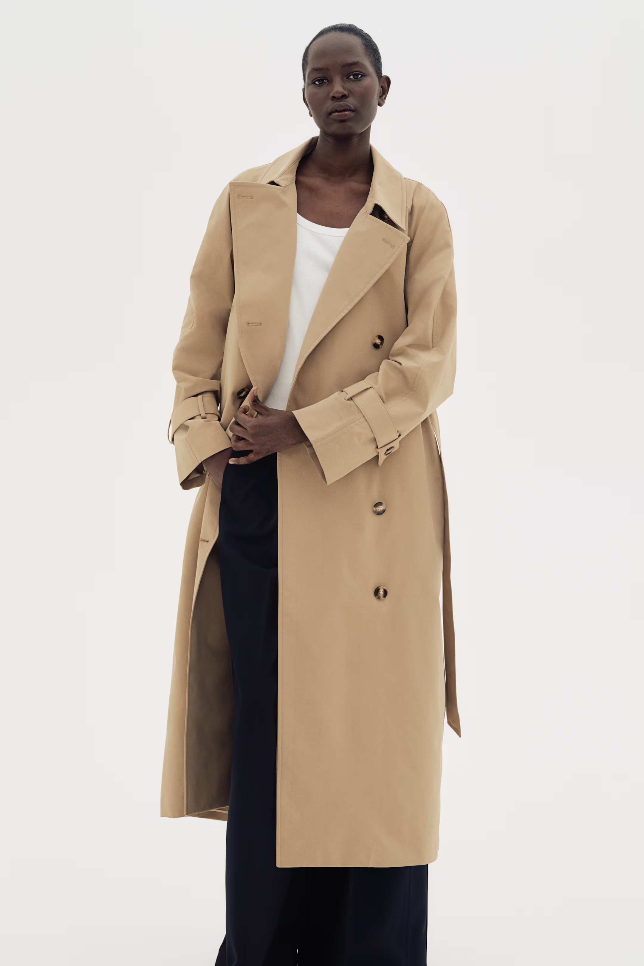 Double-breasted Trench Coat | H&M (US + CA)