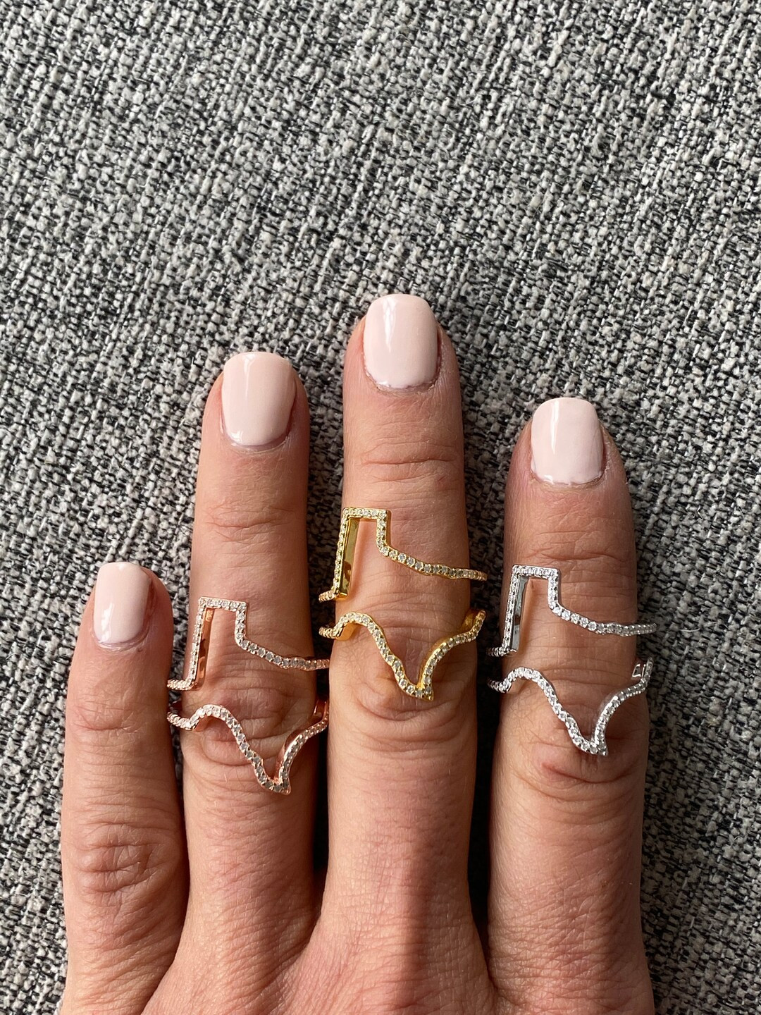 CZ TEXAS RING - Etsy | Etsy (US)