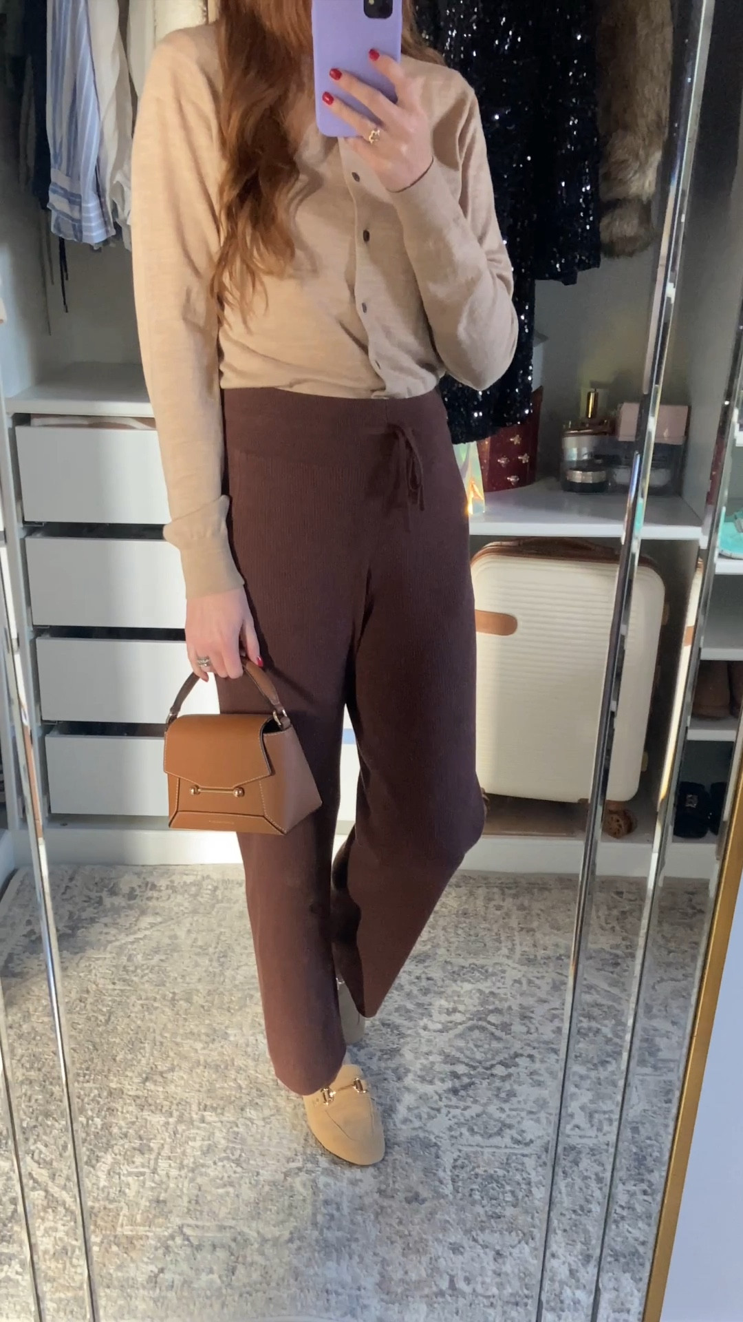 Neutral tones + soft knits = my autumn uniform 🍂 Taupe, tan, and texture for the perfect errand-day chic. 🍂☕️🥐 chocolate brown outfit, autumn outfits, taupe cardigan, tan cardigan, 

#LTKuk #LTKdatenight #LTKautumn
