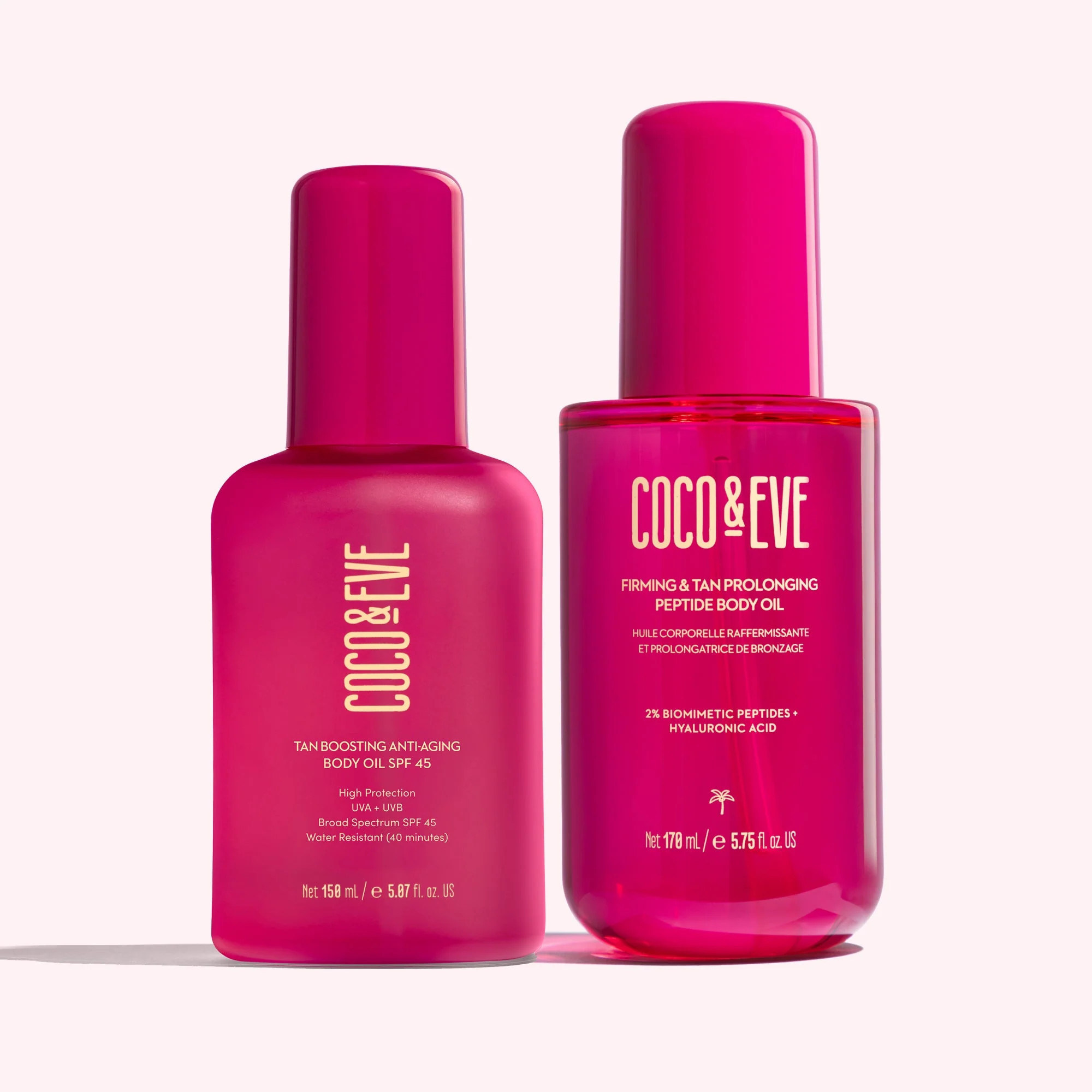 Tan Boosting Anti-Aging Body Oil SPF45 | Coco&Eve