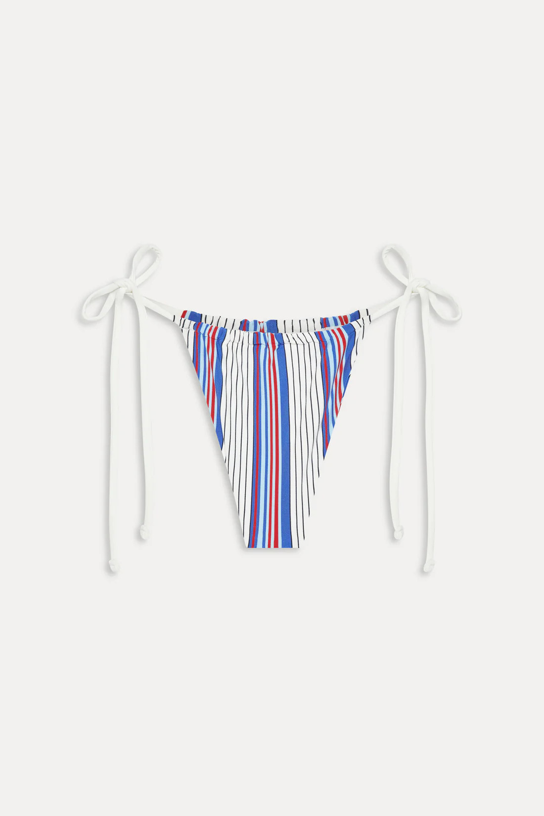Tia Striped Skimpy Bikini Bottom - St. Tropez Stripe | Frankies Bikinis