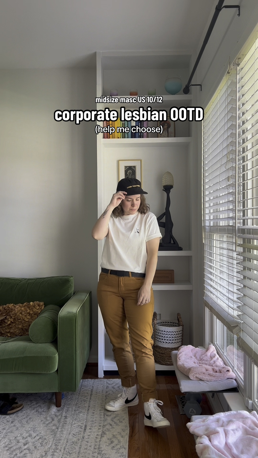 Decisions, decisions!

Now that I have a wardrobe full of clothes that make me feel like me it’s all about finding the fit to match the vibe. 

These two options do a good job capturing my style and personality and now the only question is do I want to go polished and poised? It comfy and casual?

Option 1: Polished & Poised
Top: Hollister | small
Bottoms: DapperBoi | 30
Shoes: Sperry | 8.5 (these are from like 4 years ago)

Option 2: Comfy & Casual
Top: H&M | Small
Bottoms: DapperBoi | 32
Shoes: Nike | 7.5 (men’s)


#LTKworkwear #LTKmidsize #LTKfindsunder100