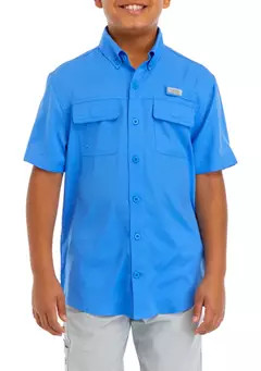 Ocean + Coast® Boys 8-20 Short Sleeve Fishing Shirt | Belk