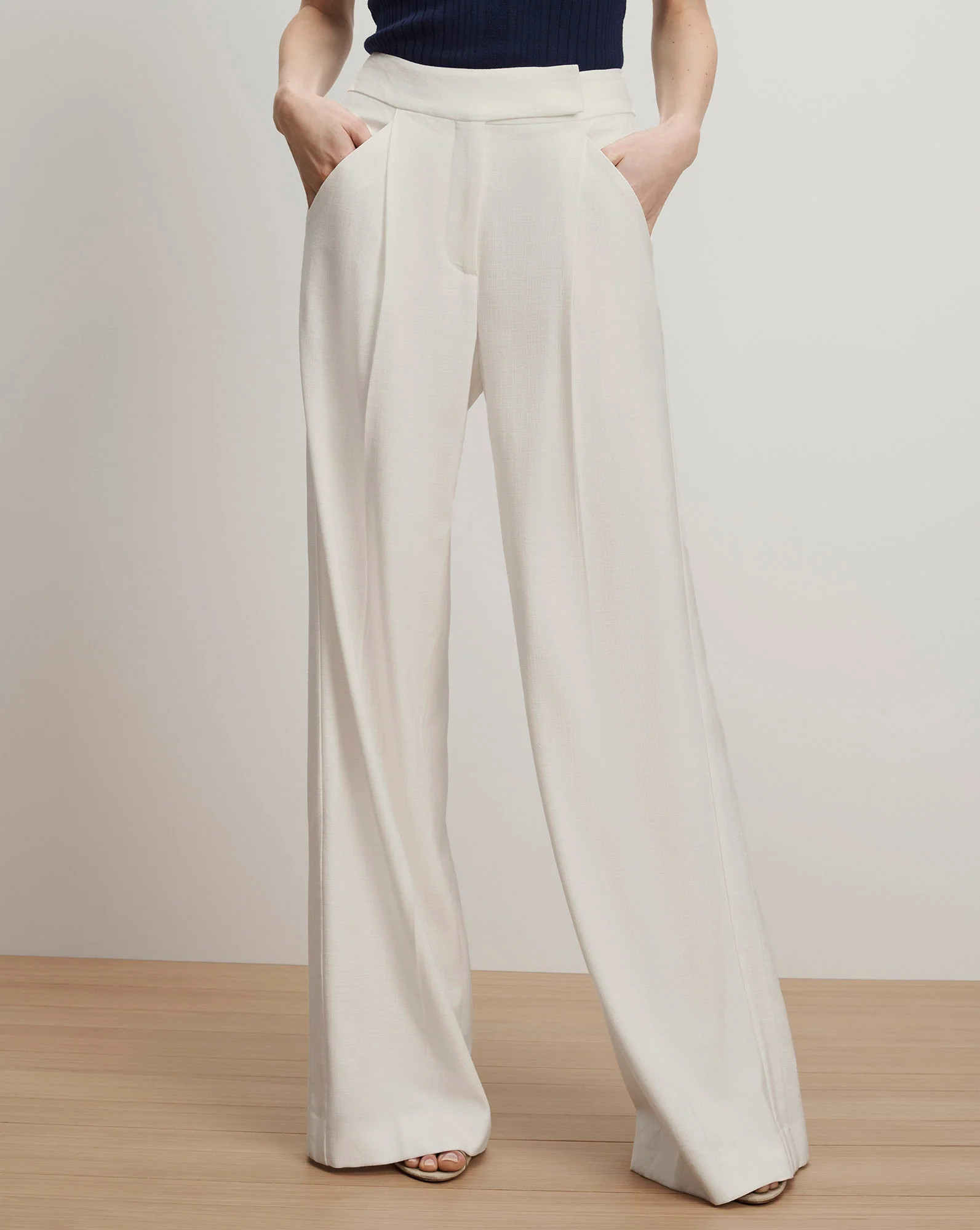 Marbeau Wide-Leg Pant | Veronica Beard