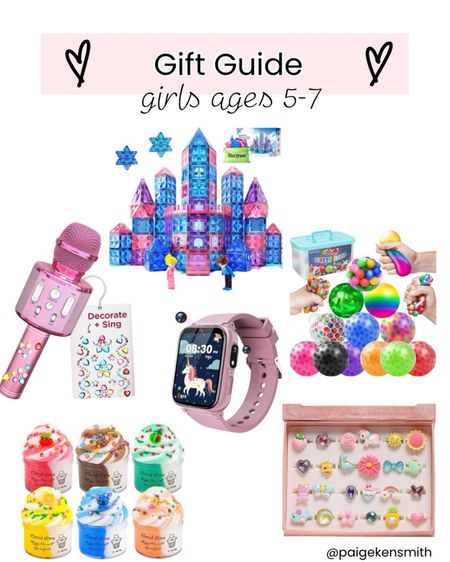 Gift Guide for girls ages 5-7 

#LTKSeasonal #LTKkids #LTKGiftGuide