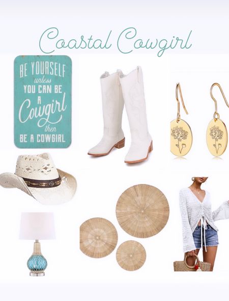 Coastal cowgirl fashion finds.  Western boots, country concert outfit, country coastal decor 

#LTKU #LTKFestival #LTKFind