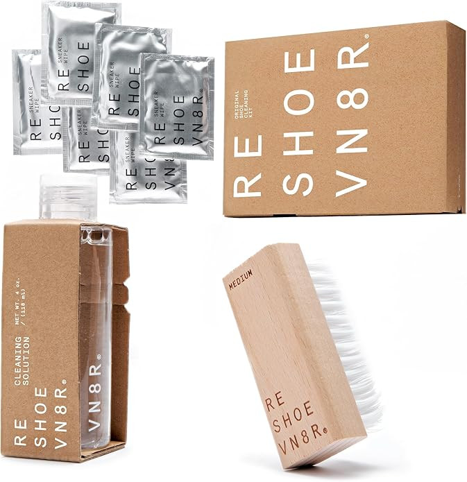 Reshoevn8r Premium Shoe and Sneaker Cleaning Kits, for Suede, Mesh, Leather, and Most Materials -... | Amazon (US)