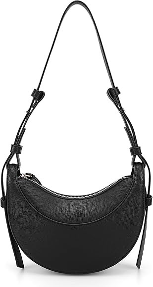 GSenhui Halbmond Tasche Kunstleder Schultertasche Damen Hobo Bag Knödeltasche Handtasche Damen U... | Amazon (DE)