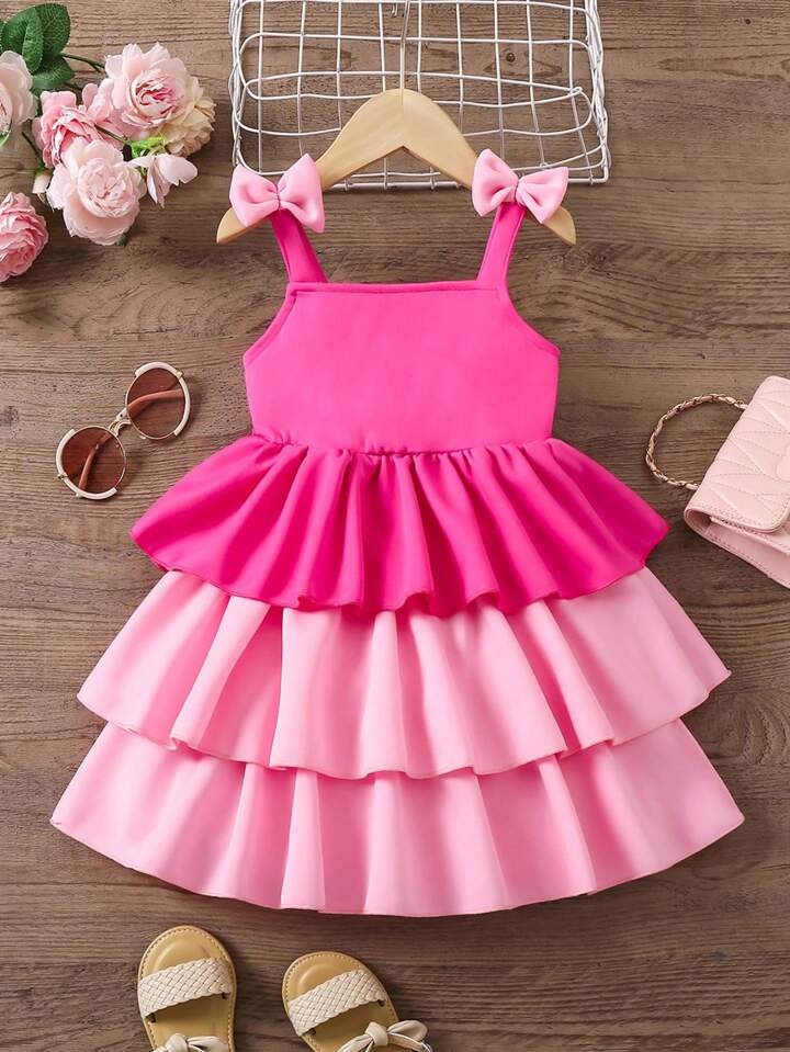 SHEIN Young Girl's Sweet And Lovely Casual Comfortable Vacation Simple Dress | SHEIN USA | SHEIN