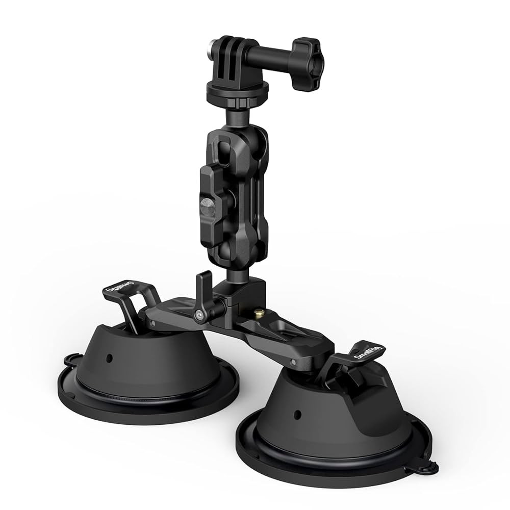 SmallRig Camera Suction Cup Mount, Mount for GoPro, on Car Window, Windshield, for Sony DSLR, Lig... | Amazon (US)