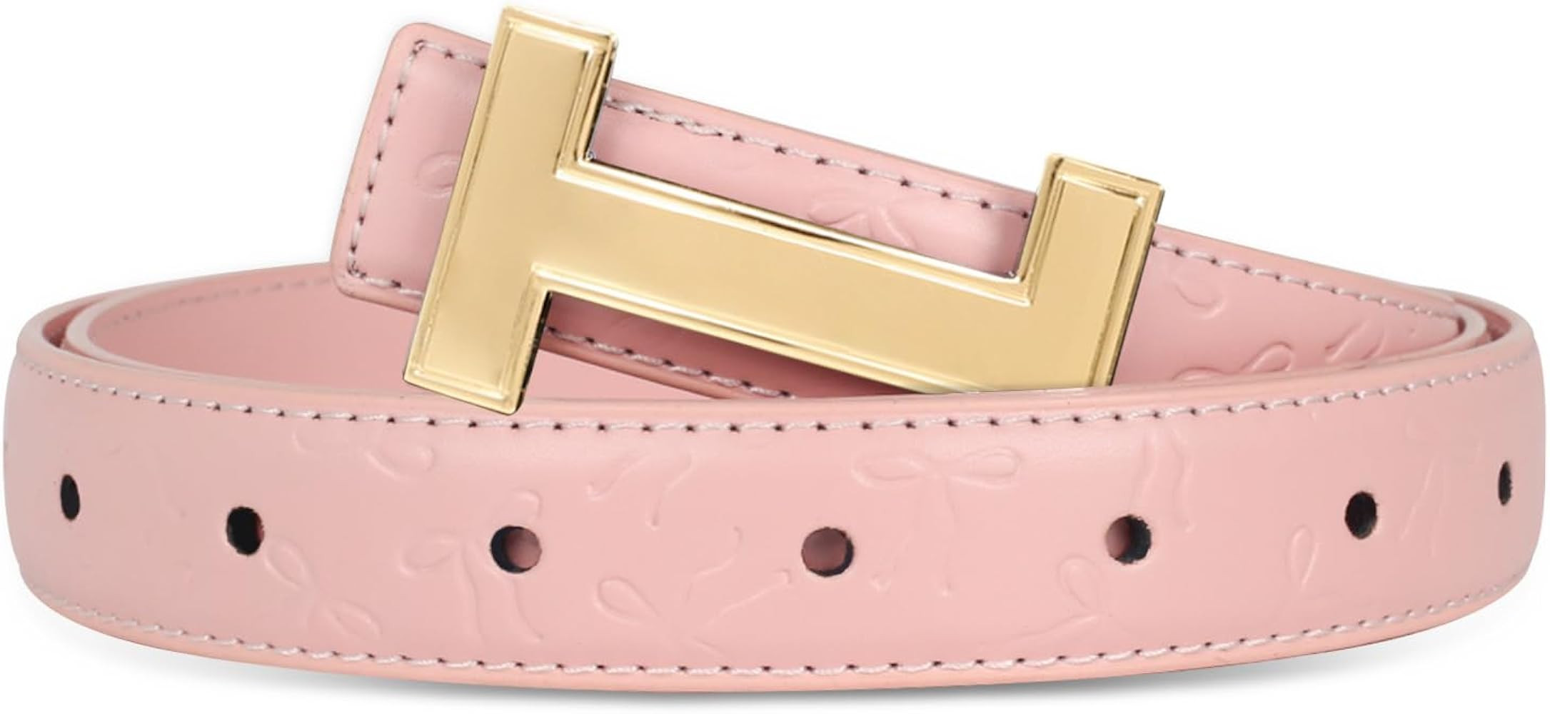 Relang Women's Belts with Gold Buckle, Fashion Waist Band, Elegant Ladies' Belt, Gift for Women | Amazon (US)