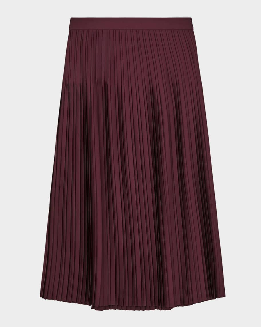 Reiss Savannah Pleated Midi Skirt | Neiman Marcus
