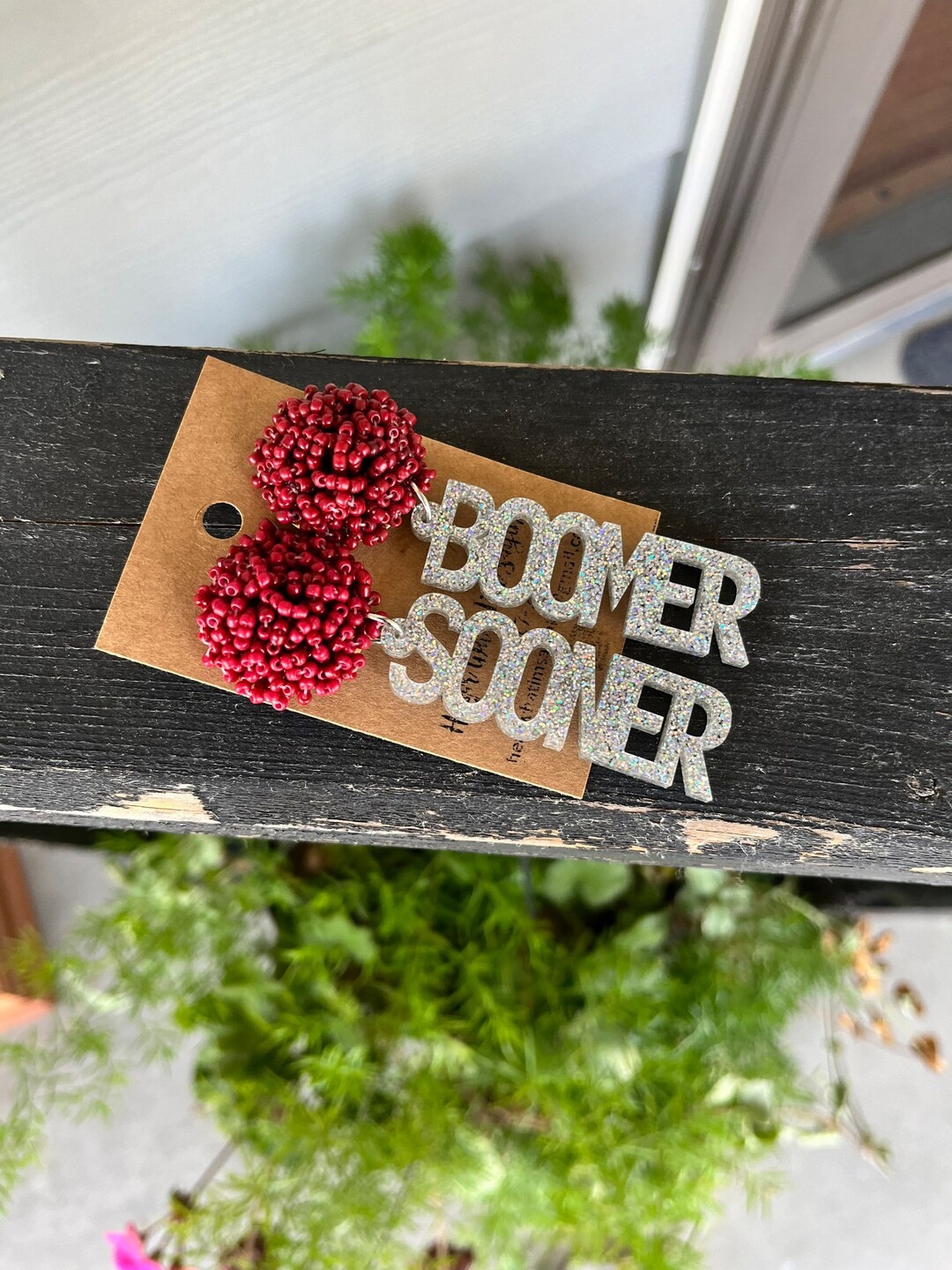 Oklahoma Earrings Perfect for Rush - Etsy | Etsy (US)