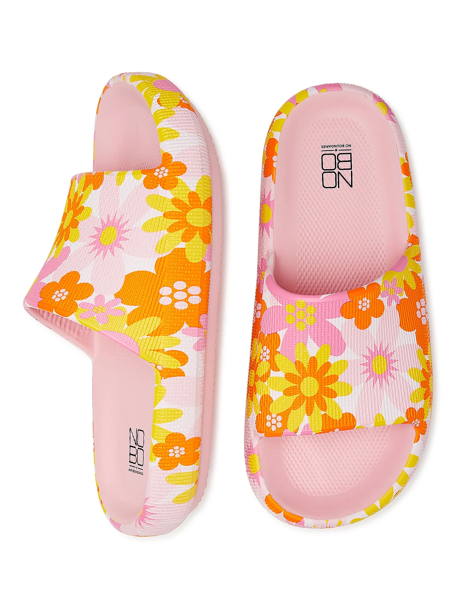 No Boundaries Womens Comfort Slide - Walmart.com | Walmart (US)
