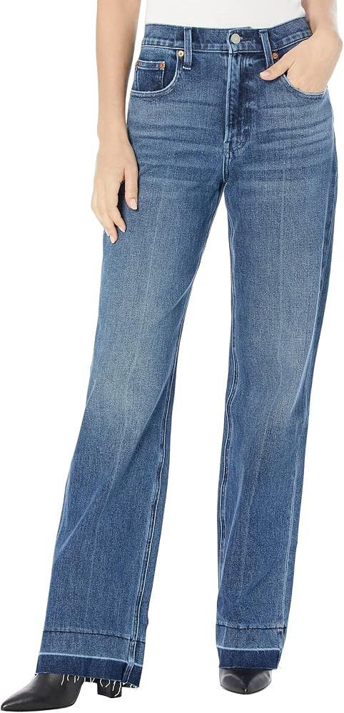 Lucky Brand Women's High Rise Wide Leg Jean, Orbit, 29 at Amazon Women's Jeans store | Amazon (US)