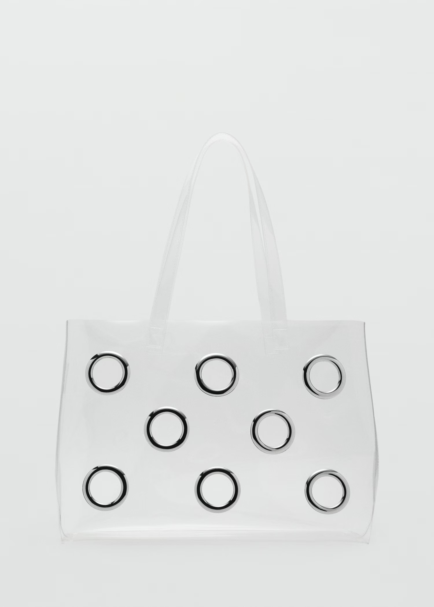 Transparent tote bag - Women | MANGO USA | Mango (US/MX/AU)
