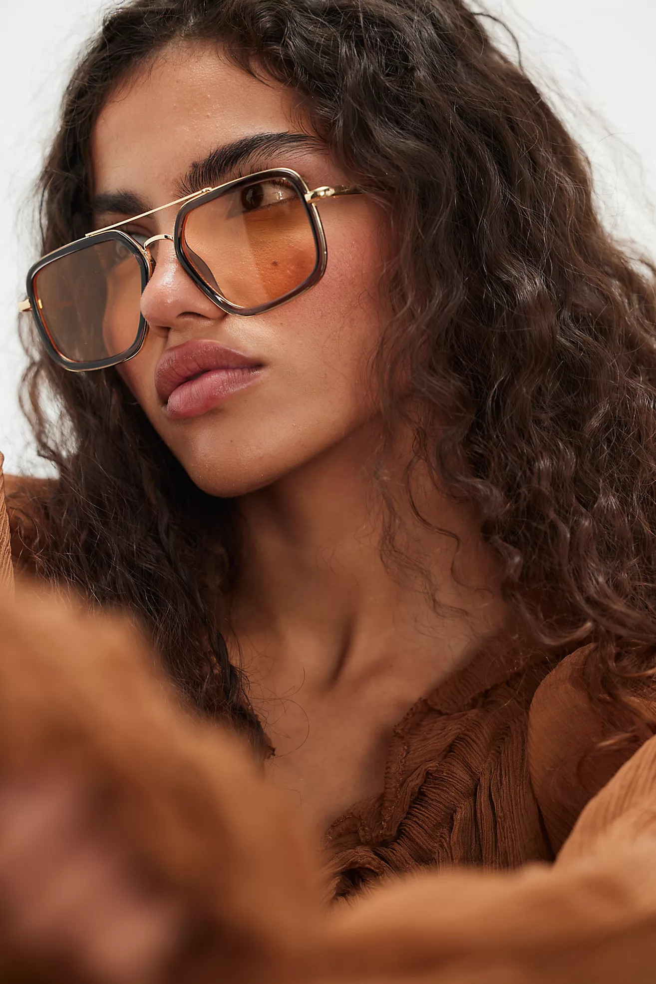 Luna Classic Aviator Sunglasses | Free People (Global - UK&FR Excluded)