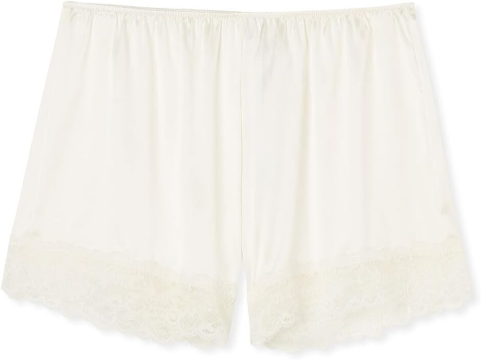 Woman's Lace Trim Silk Shorts | Amazon (US)