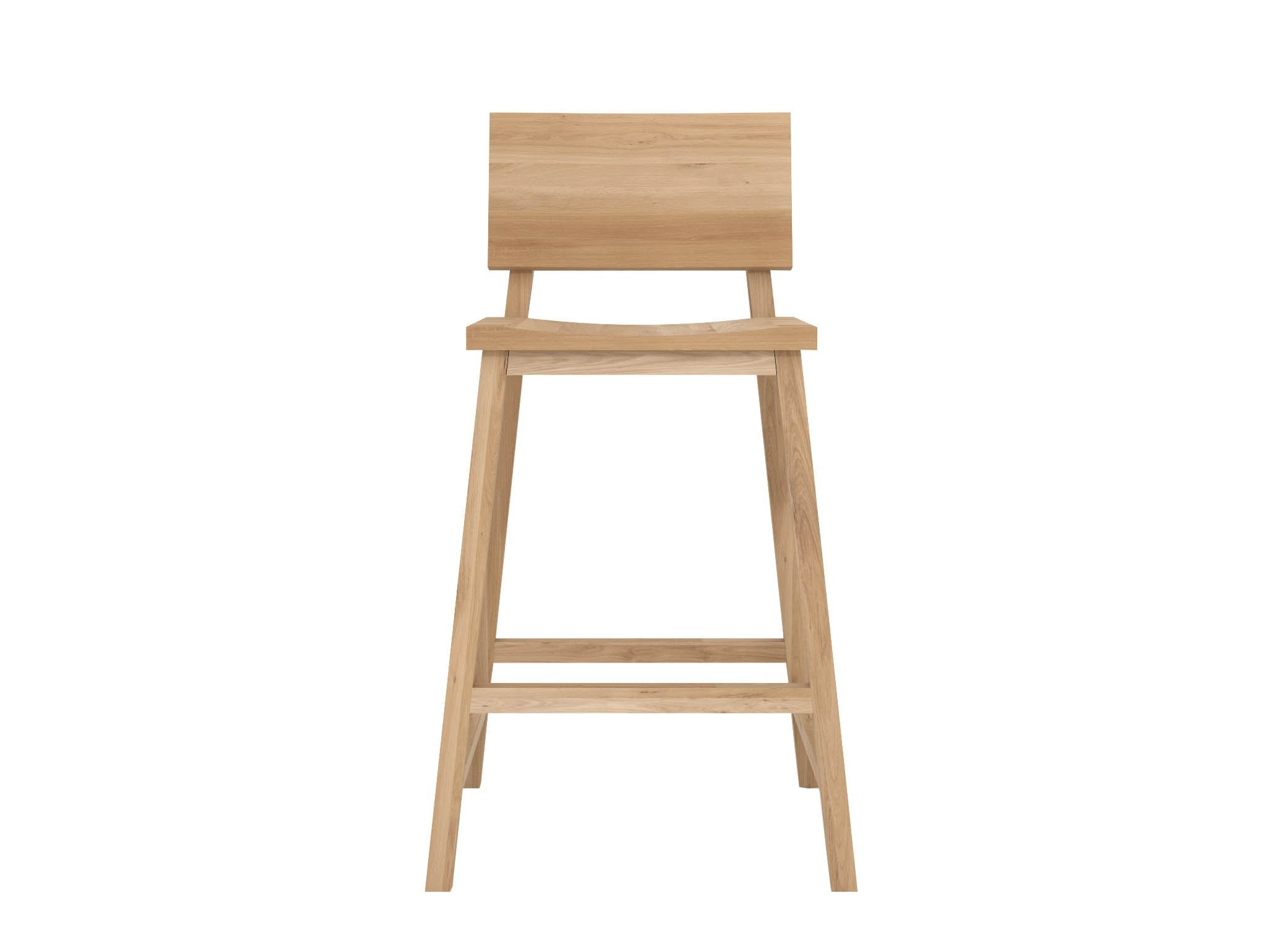 Oak N3 Kitchen Counter Stool | Burke Decor