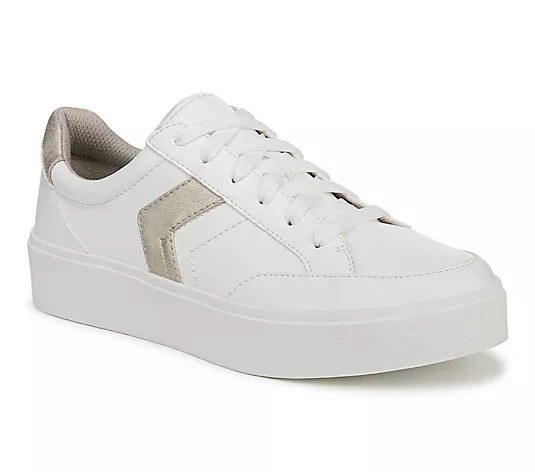 Dr. Scholl's Lace-Up Casual Sneakers - Madison Lace - QVC.com | QVC